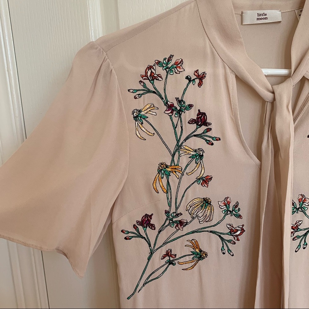 BNWOT Aritzia Little Moon Zinnia Blouse - XS - Picture 5 of 10